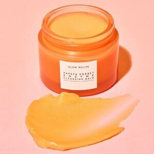 NEW Glow Recipe Papaya Sorbet Enzyme Cleansing Balm NWOB